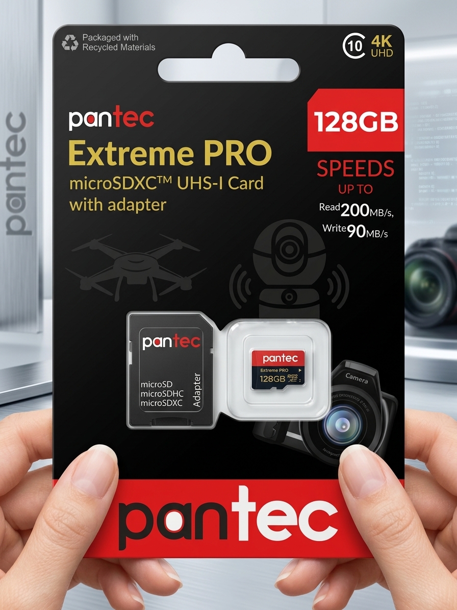 Pantec Extreme Pro 128GB Memory Card