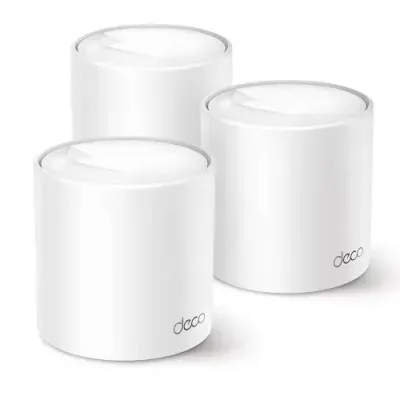 TP-Link Deco X50 AX3000 Whole Home Mesh Wi-Fi 6 System (3-Pack) with Smart Everyday Use