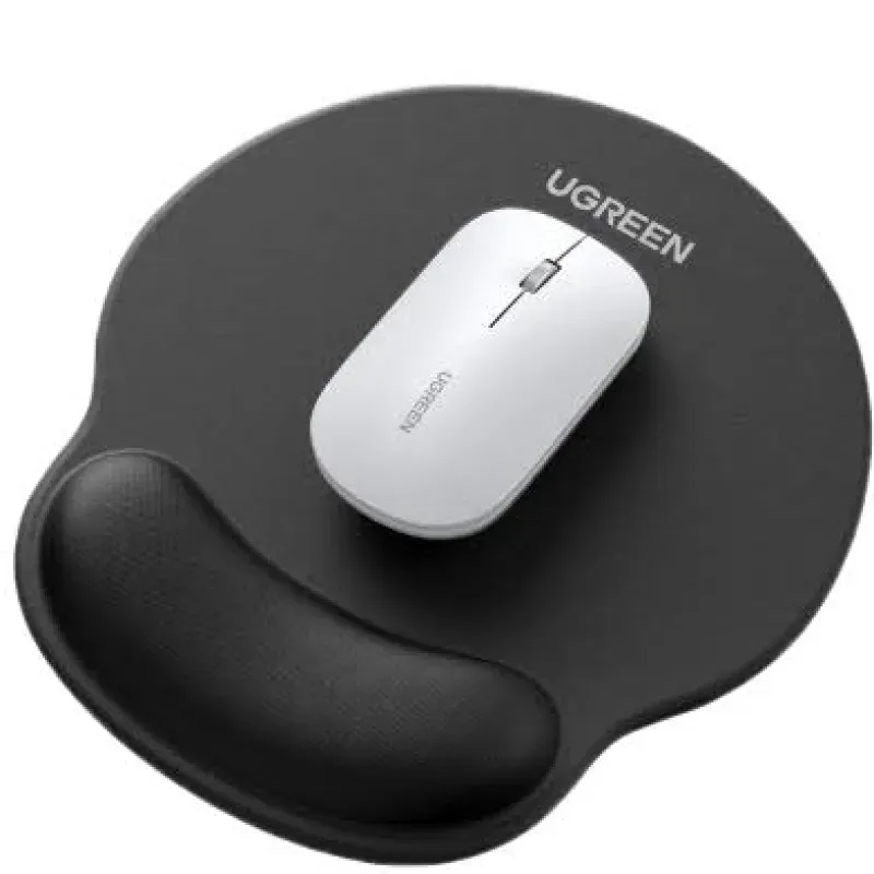 UGREEN 25245 Ergonomic Mouse Pad With Wrist Rest Black LP668